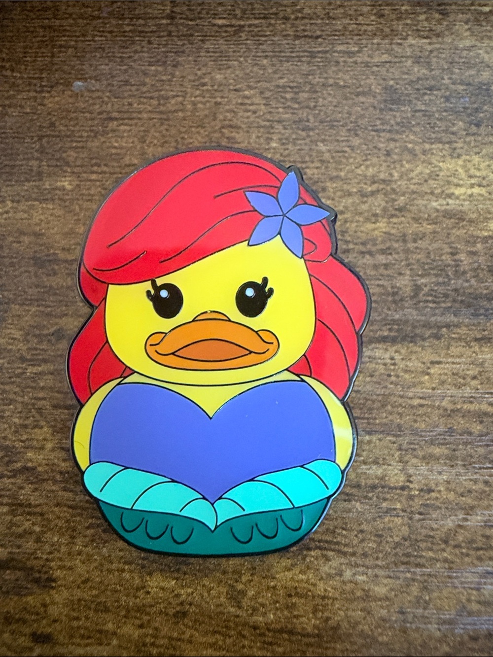 Loungefly Disney Princess Ducks Blind Box Enamel Pin - Ariel the little mermaid